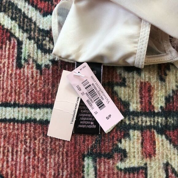 NEW ✨ Luxe High-waist Mesh Thong Panty Small - Picture 6 of 6